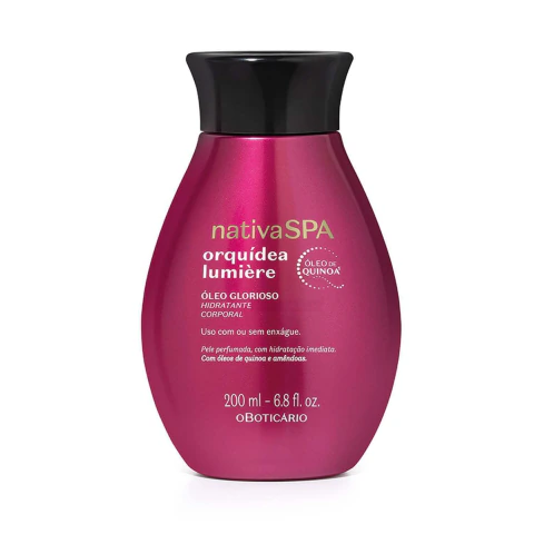 Nativa Spa Óleo Hidratante Corporal Orquidea Lumiere 200 ml