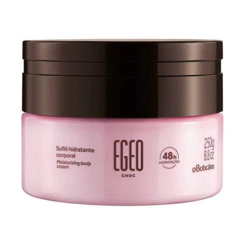 Crema Hidratante Corporal Sufle Choc 250 g Egeo Chocolate
